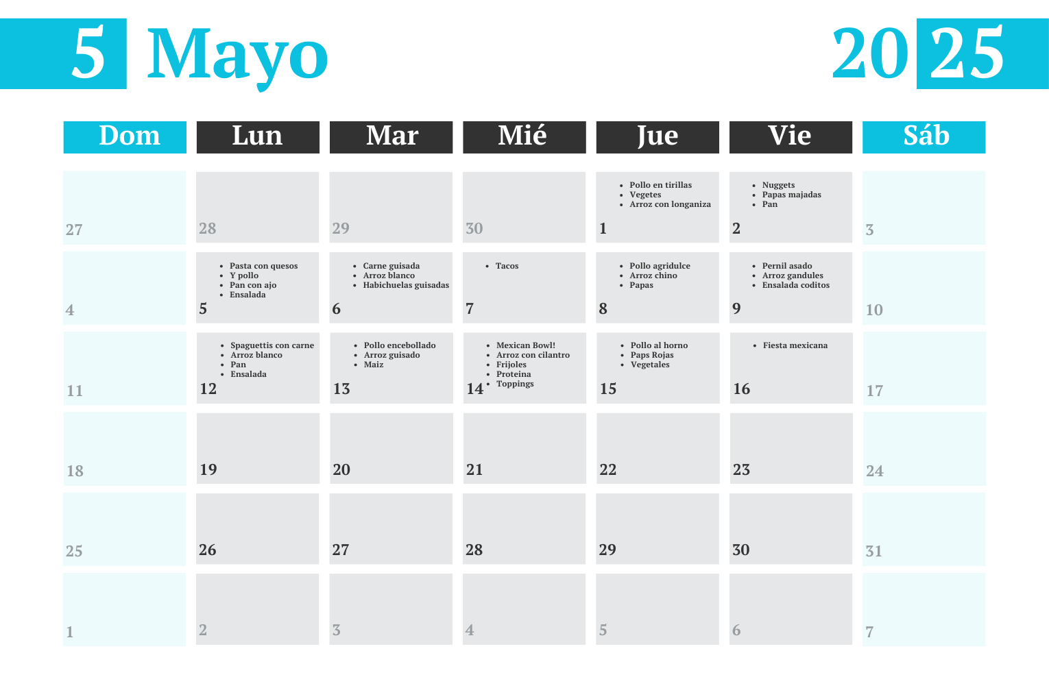 May 25